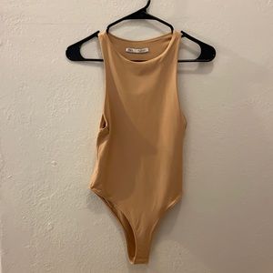 Zara Beige Bodysuit